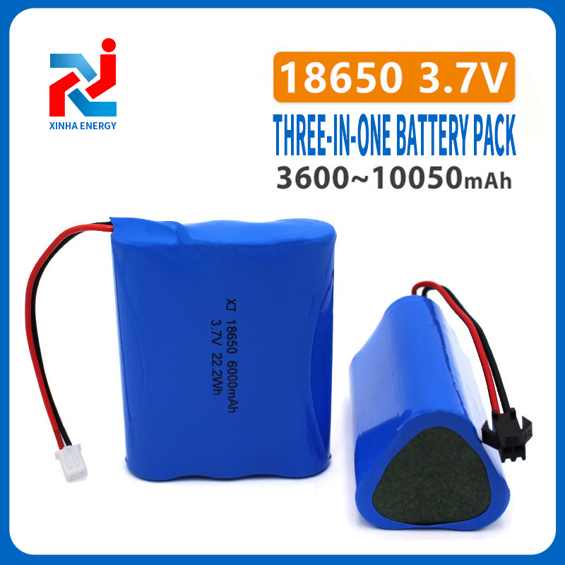 18650-1S3P lithium battery 6000mah-10050mah