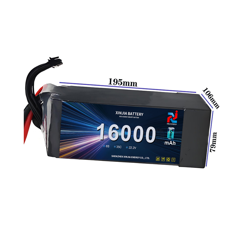 22.2V drone battery 16000mah